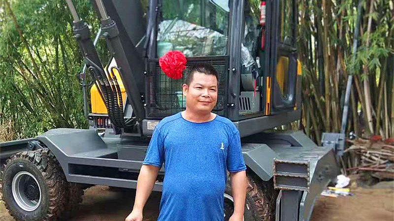 广西南宁抓木机销售客户